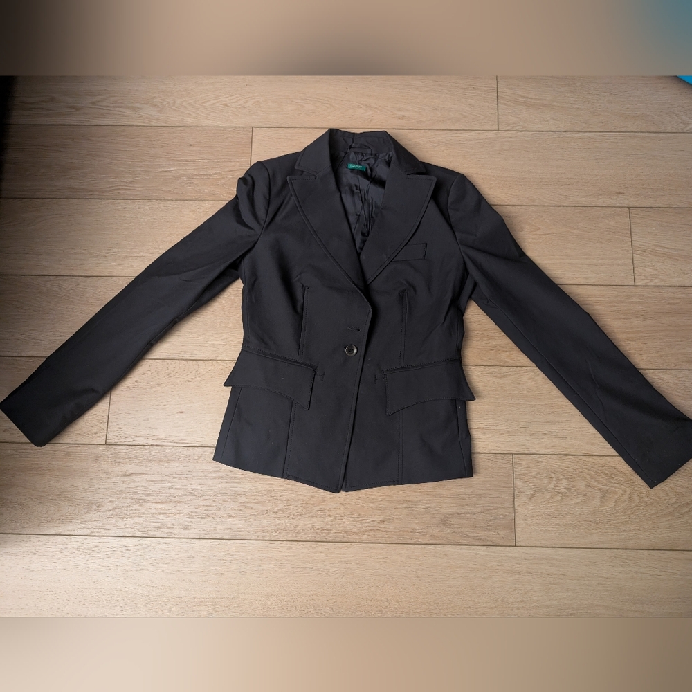 United colors of Benetton grey blazer.